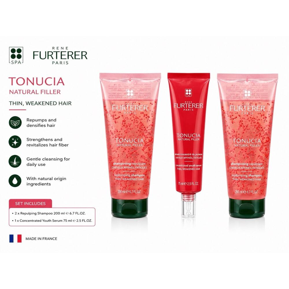 Rene Furterer Tonucia Natural Filler Shampoo & Serum Set